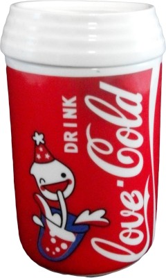 

GeekGoodies Can Cup Ceramic Red Ceramic Mug(210 ml)