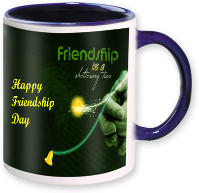 

PhotogiftsIndia Happy Frienship Day 17 Ceramic Mug(325 ml), Multicolor