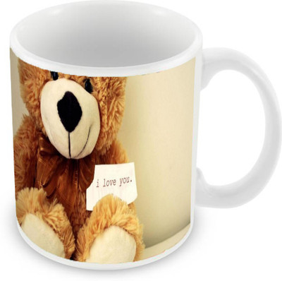

Sleep Nature's SN-MG-383 Ceramic Mug(350 ml), Brown