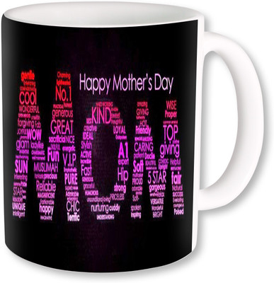 

A Plus Happy Mother Day Mom.jpg Ceramic Mug(250 ml), Multicolor