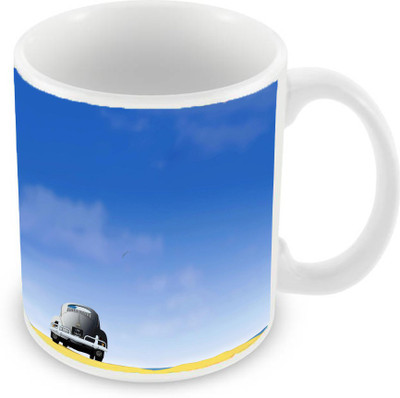 

Sleep Nature's SN-MG-868 Ceramic Mug(350 ml), Blue