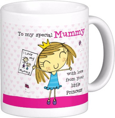 

Exoctic Silver All Occasion 0214 Ceramic Mug(300 ml), Multicolor