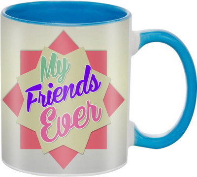 

SKY TRENDS Beautiful Special and Best Happy Valentine Gifts for Boyfriend Girlfriend Fiance Wife Husband Friends Birthday Anniversary105 Ceramic Mug(325 ml), Blue