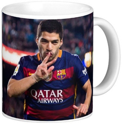 

Exoctic Silver Luis Suárez Collection 04 Ceramic Mug(300 ml), Multicolor