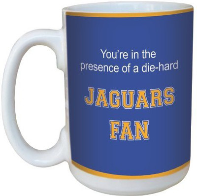 

Tree-Free Greetings Greetings lm44563 Jaguars College Football Fan Ceramic with Full-Sized Handle, 15-Ounce Ceramic Mug(60 ml), Multicolor