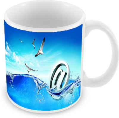 

Sleep Nature's SN-MG-585 Ceramic Mug(350 ml), Blue