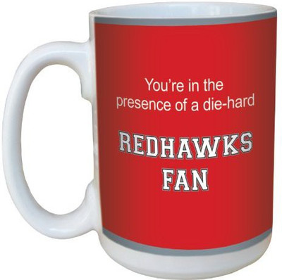 

Tree-Free Greetings Greetings lm44784 RedHawks College Basketball Ceramic with Full-Sized Handle, 15-Ounce Ceramic Mug(60 ml), Multicolor