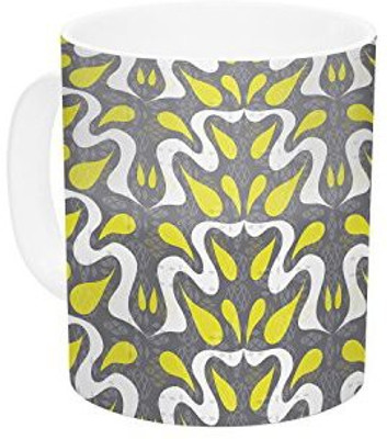 

Kess InHouse InHouse Miranda Mol Cascade Ceramic Coffee, 11 oz, Multicolor Ceramic Mug(60 ml)