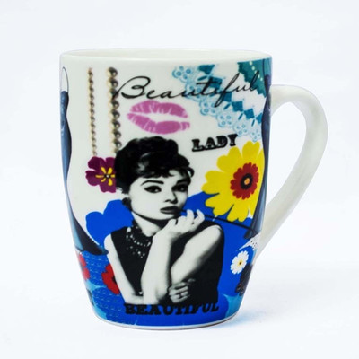 Painting Mantra Love Ceramic Mug, Multicolor