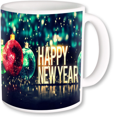 

Heyworlds new year gifts 0034 Ceramic Mug(325 ml), Multicolor