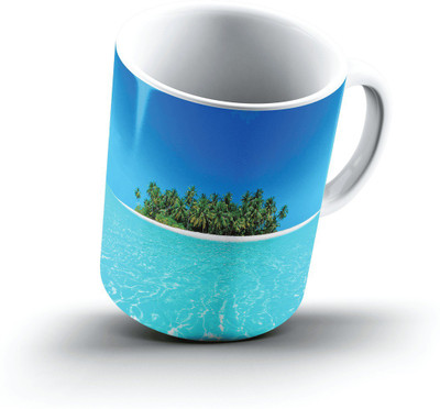 

Ucard Ari Atoll Maldives2428 Bone China, Ceramic, Porcelain Mug(325 ml)
