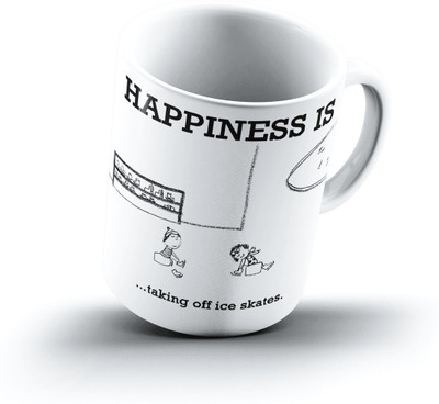 

Ucard Happiness Is1729 Bone China, Ceramic, Porcelain Mug(325 ml)