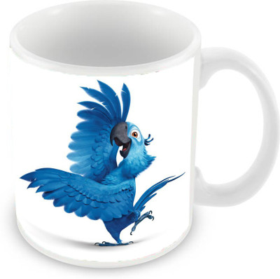

Sleep Nature's SN-MG-1484 Ceramic Mug(350 ml), Blue