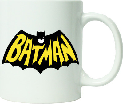 

Maison N Mode Batman Name Coffee Ceramic Mug(330 ml), Multicolor