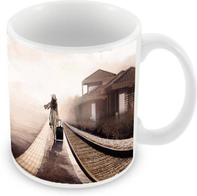 

Sleep Nature's SN-MG-785 Ceramic Mug(350 ml), Multicolor