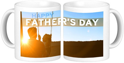 

Shopmillions Father Like Sun Ceramic Mug(300 ml), Multicolor
