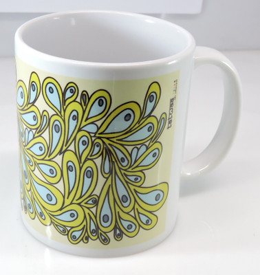 

TATWAA THE ELEMENTS PEACOCK Ceramic Mug(200 ml), Blue;green;white