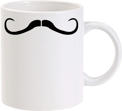 40% OFF on Lolprint Girls Moustache Ceramic Coffee Mug(325 ml) 40% OFF on Lolprint Girls Moustache Ceramic Coffee Mug(325 ml)
