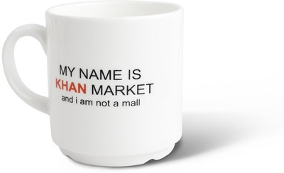 Happily Unmarried Khan Ceramic Mug(250 ml) Happily Unmarried Khan Ceramic Mug(250 ml)