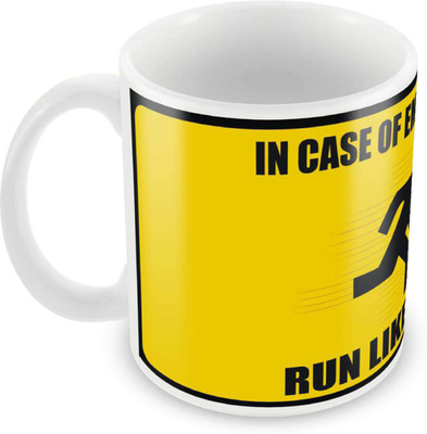 

Posterboy Run Like Hell Ceramic Mug(350 ml)