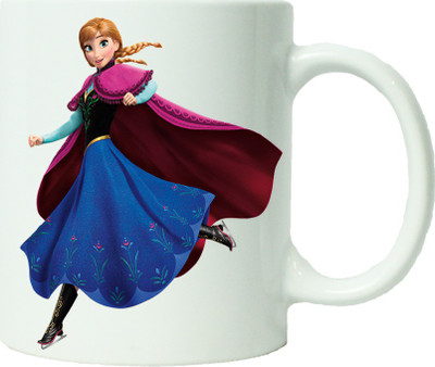 

Maison N Mode Anna Fly Coffee Ceramic Mug(330 ml), Multicolor