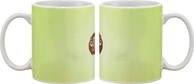 

Artifa Mammoth Porcelain, Ceramic Mug(350 ml), Multicolor
