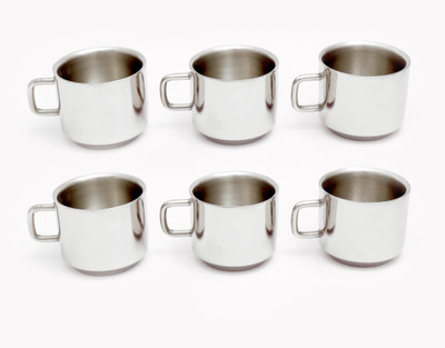 

rituraj sober Stainless Steel(Silver, Pack of 6)