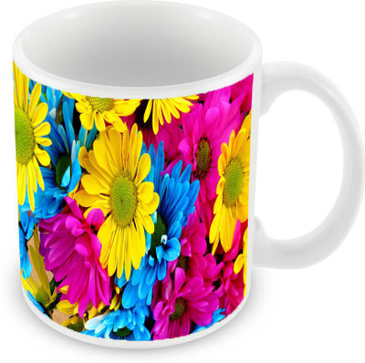 

Sleep Nature's SN-MG-909 Ceramic Mug(350 ml), Multicolor
