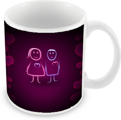 

Sleep Nature's SN-MG-1626 Ceramic Mug(350 ml), Pink