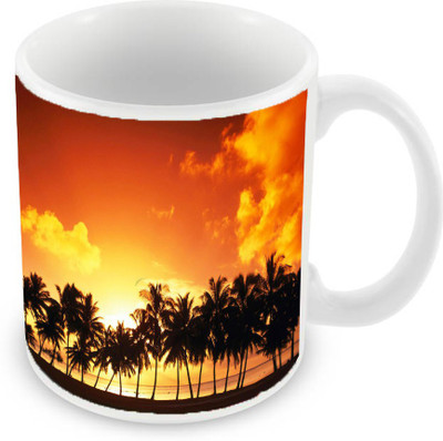 

Sleep Nature's SN-MG-863 Ceramic Mug(350 ml), Multicolor