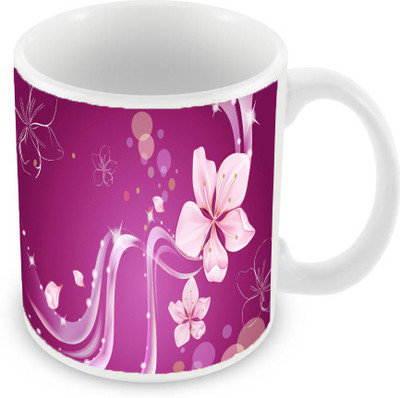 Sleep Nature's SN-MG-938 Ceramic Mug(350 ml), Pink