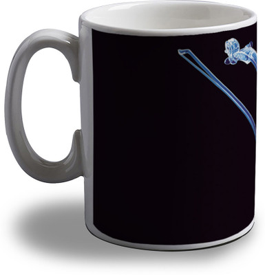 

Artifa Violin Porcelain, Ceramic Mug(350 ml), Multicolor