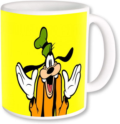 

Heyworlds goofy disney Ceramic Mug(325 ml), Multicolor