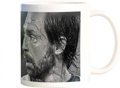 

Rangeele Inkers Andrea Pirlo Football Italy Ceramic Mug(300 ml), Multicolor