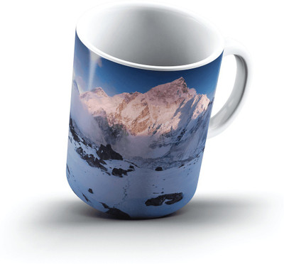 

Ucard Mount Nuptse Himalaya Mountains Nepal2520 Bone China, Ceramic, Porcelain Mug(325 ml), Multicolor