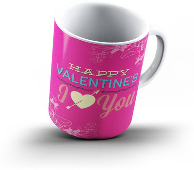 

Ucard Valentines Day Love541 Bone China, Ceramic, Porcelain Mug(325 ml)