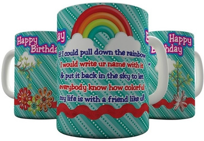 

Shaildha HB_14_07 Ceramic Mug(350 ml), Multicolor