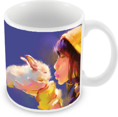 

Sleep Nature's SN-MG-1991 Ceramic Mug(350 ml), Multicolor