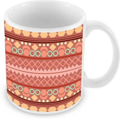 

Sleep Nature's SN-MG-2726 Ceramic Mug(350 ml), Multicolor