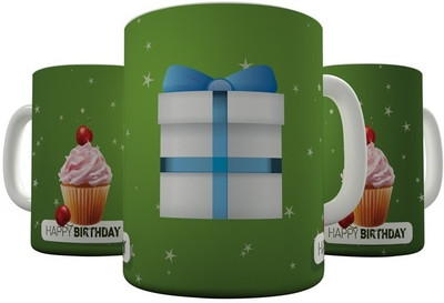 

Shaildha HB_14_23 Ceramic Mug(350 ml), Multicolor