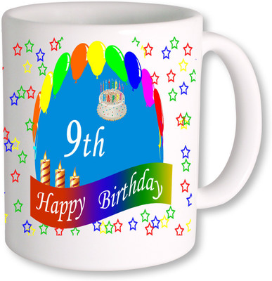 

PhotogiftsIndia Birthday Coffee 009 Ceramic Mug(325 ml), Multicolor