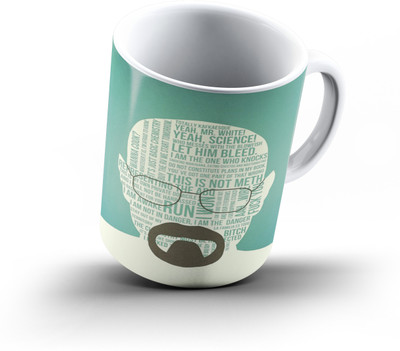 

Ucard Breaking Bad119 Bone China, Ceramic, Porcelain Mug(325 ml), Multicolor