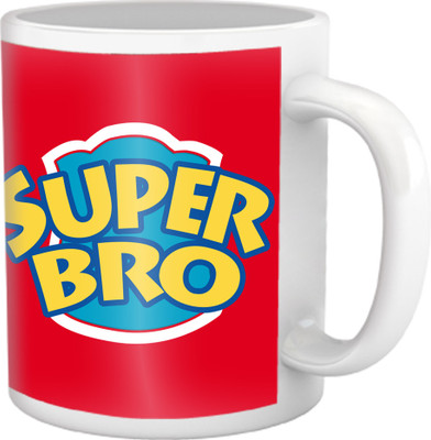 57% OFF on TIED RIBBONS Coffee for Super Bro Ceramic Coffee Mug(350 ml)