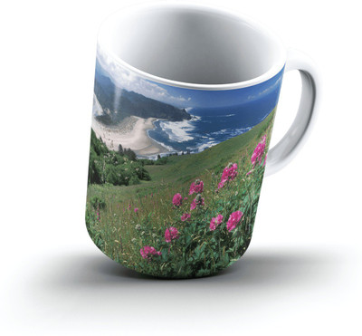 

Ucard Landscape842817 Bone China, Ceramic, Porcelain Mug(325 ml), Multicolor