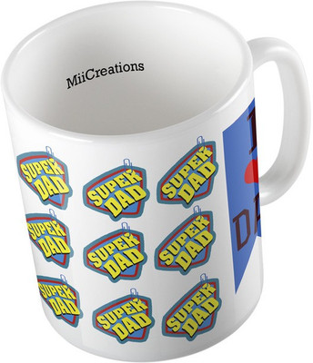 

MiiCreations MUG-W-00023 Ceramic Mug(325 ml), Multicolor