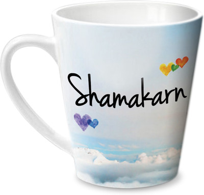 

Hot Muggs Simply Love You Shamakarn Conical Ceramic Mug(350 ml)