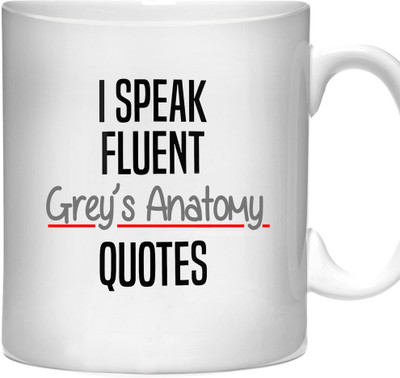 

Crackndeal 6TYREBLROUND Ceramic Mug(300 ml), Black;red
