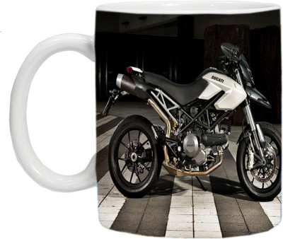 

mahis fashion bike 71 Ceramic Mug(250 ml), Multicolor