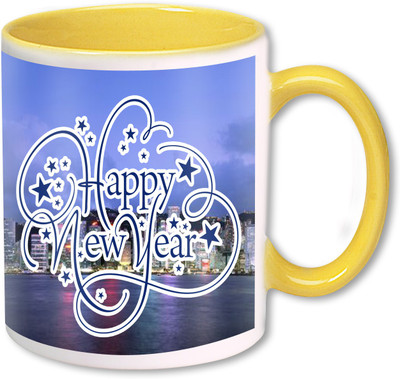 

Heyworlds new year gifts 0056 Ceramic Mug(325 ml), Multicolor