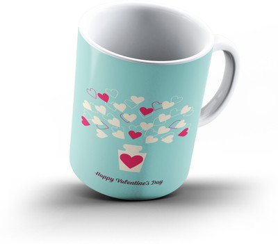 

Ucard Valentines Day Love641 Bone China, Ceramic, Porcelain Mug(325 ml)